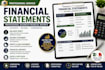 prepare balance sheet, income statement and financial statements