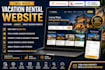 build vacation rental website, hostaway, str lodgify and direct booking website