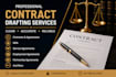 draft professional legal contracts and agreements