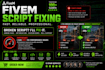 fix any broken scripts in your fivem server