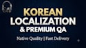 provide professional korean localization and QA services