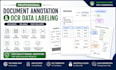 document annotation, ocr, table and key value pair labeling