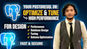 optimize and tune your postgresql database
