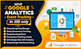 setup ga4 google analytics, GTM and ecommerce event tracking
