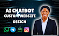 develop ai chatbots for websites and whatsapp