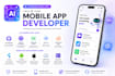 create ai powered mobile apps for android and ios, from design to deployment