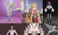 create vtuber model live2d model vtuber rigging anime avater vrchart fanart pfp