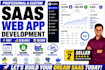 build custom saas web app with dashboard admin panel and API integration