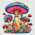 design psychedelic, funky, illustrative lettering logo