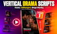 write a vertical drama script with strong hooks