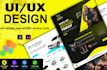 do UI UX design, mobile app or website ui ux, landing page in figma