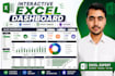 build interactive excel dashboards