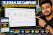 telegram ads fix telegram channel telegram marketing telegram promotion telegram