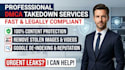 send dmca takedown notice to remove copyright infringing content