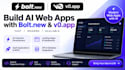 build ai web apps using bolt new and v0 app