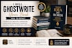 ghostwrite a professional ebooks