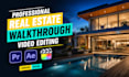 do luxury real estate walkthrough with speed ramping editing