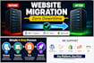 do website migration, clone or copy any website without downtime