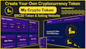 develop crypto tokens erc20, stablecoin, solana, xrp ledger