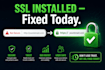 install SSL certificate, setup dns and configure your vps server