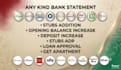 bank statement bank statement editable format as you need