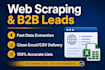 do automated web scraping and b2b lead generation