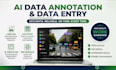 do accurate data entry, web research microsoft excel tasks