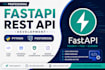 develop fastapi rest API with python and postgresql
