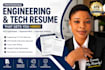 write ats devops, AWS, azure, cloud engineer, software engineer tech resume