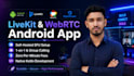 build livekit webrtc audio video calling app and setup sfu