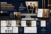 design hotel front desk onboarding slides
