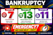 prepare chapter 7 and 13 bankruptcy documents