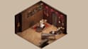 design a 3d recording studio model in sketchup