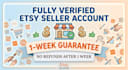 guarantee a fully verified etsy seller account