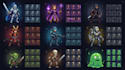 create custom pixel art character sprites and sprite sheets for games