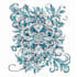 a repeated seamless geometric pattern design