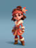 draw 2d game character or 2d game character