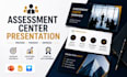 design assessment center presentation, graduate interview powerpoint