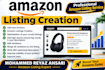 create SEO optimized amazon product listing with keyword research