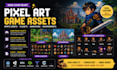 custom pixel art assets sprite sheets tilesets for godot unity rpg maker