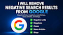 remove negative links, deindex harmful urls delete mugshots from google search