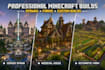 build custom minecraft farms, survival base, spawn structures