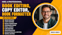 proofread, edit, grammar check and spell check english document