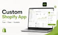 build a custom shopify app for your store