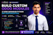 build custom odoo modules and code advanced python odoo erp customization