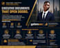 write an ats optimized executive resume