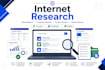 conduct accurate internet research with business reports