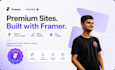design or develop modern framer or wordpress site or do figma to framer website