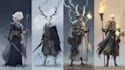 draw dnd character design and illustration