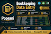enter your bookkeeping data accurately